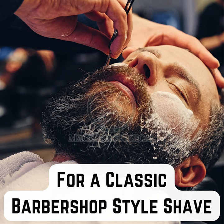 Professional Grade Straight Razor for Barbers with Durable Stainless ...
