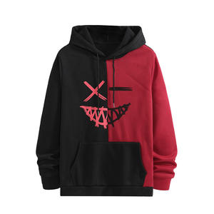 Sudadera con capucha para hombre, de algodón, de gran tamaño, con Logo impreso, de lana, liso, OEM, alta calidad, para invierno - Product Image 3