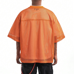 Maillot de sport personnalisé de haute qualité, imprimé par sublimation, avec numéro et nom de l'équipe, 100% polyester respirant, demi-américain - Product Image 2