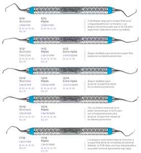 Instrumentos quirúrgicos dentales extra rígidos Gracey Curetas efectivas para escalar - Product Image 4