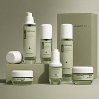 Flacon cosmétique personnalisé avec logo, en verre coloré, pour sérum de soin, spa, 30ml, 40ml, 100ml, 120ml, flacon pompe airless pour lotion.