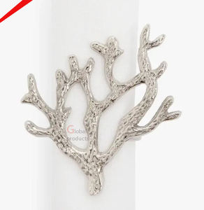 2024 ronds de serviette élégants en aluminium oiseau moderne avec une finition chromée polie - Product Image 5