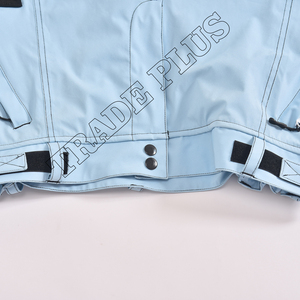 Pantalones de Esquí Azul Claro de Venta Caliente, Impermeables, Holgados, Tipo Cargo, con Trabillas para Cinturón, Ventilación y Bolsillos con Cremallera - Product Image 3
