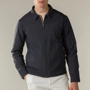Veste bomber réversible sur mesure pour homme 2025, nouvelle mode, coupe-vent, softshell, imperméable, veste de printemps sans fermeture devant - Product Image 5