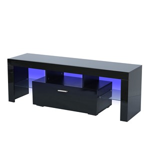 Mueble de TV de lujo moderno con cajones Soportes de TV modernos de madera para muebles de sala de estar - Product Image 1