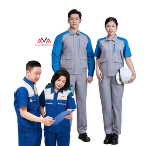 CUSTOM DESIGN salesman uniform set technical plumber used work suits for men/women workwear welding coverallwork outfits OEM/ODM - Product Image 1