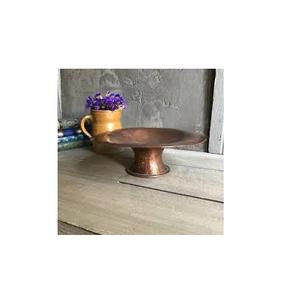 ชามเสิร์ฟผลไม้ทองแดงเคลือบเงาขนาดใหญ่ถาดและจานเสิร์ฟผลไม้ทองแดง - Product Image 4