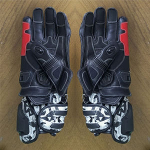 Gants de motocross de haute qualité fabriqués aux États-Unis, antidérapants, imperméables, respirants, en cuir, pour le cyclisme en plein air - Product Image 2