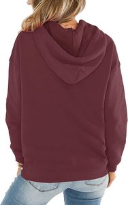 Sudadera con capucha deportiva para mujer Sudadera con capucha recortada para gimnasio Jersey de gran tamaño Sudaderas de algodón Sudadera con capucha de entrenamiento personalizada al por mayor - Product Image 4
