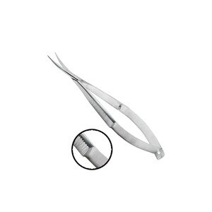 Ciseaux Castroviejo, Instruments chirurgicaux réutilisables en acier inoxydable, pointe droite émoussée - Product Image 6