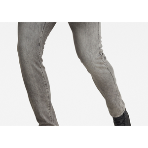 Jeans G-Star Raw da Uomo 3301 Slim Straight a Vita Alta in Denim Stonewashed Stile Hip Hop Vintage Taglia 36x32 Grigio Patchwork - Product Image 3