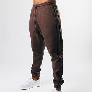 Pantalon de survêtement décontracté noir pour homme Pantalon de sport en toile confortable et léger pour l'entraînement d'hiver OEM personnalisé - Product Image 5