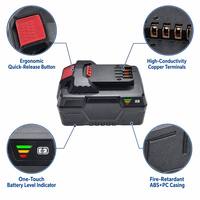 Paquete de Baterías de Iones de Litio de 18 V y 2 Ah de Larga Duración, Batería de Repuesto 18650 con BMS Inteligente, Proveedor Mayorista OEM ODM