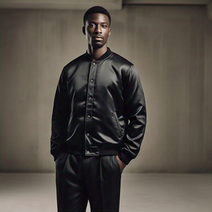 Abrigos informales de invierno superventas al por mayor 2025, ropa de calle de moda personalizada para hombre, chaquetas bomber de talla grande para hombre - Product Image 4