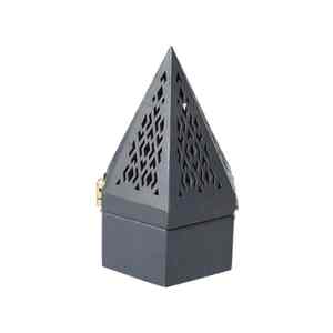 Hand-carved Arabic Agarwood Incense Holder Made Premium Quality Wood Religious Designed for Burning <b>Bakhoor</b> <b>Oud</b> Incense - Product Image 2