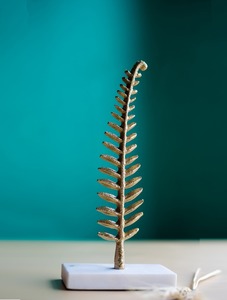 Chariot à chevaux en laiton, pièce d'art pour la décoration de la salle à manger, centre de table, décoration de bureau, pièce d'accent artisanale - Product Image 5