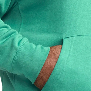 Sudadera con Capucha para Hombre, Cálida para Invierno, Corte Holgado, Color Sólido, para Fitness, Entrenamiento, Running y Ejercicio, Sudadera Lisa Teñida - Product Image 4