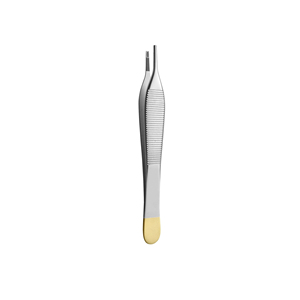 Pinzas de disección y tejido marrón Adson 7x7 TWEEZER TC - Product Image 1