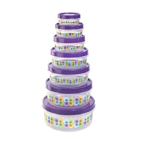 กล่องเก็บของอเนกประสงค์พลาสติก Floral Prince 6000 มล. สำหรับใส่ขนมและจัดระเบียบบ้าน - Product Image 3