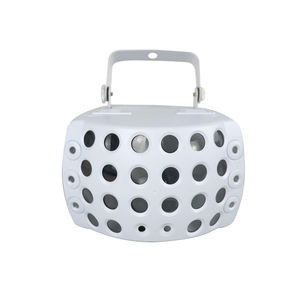 Lumières de scène LED 3-en-1 RGB 15W Power DMX White Double Rain Pattern Laser Beam pour Noël Night Clubs DJ KTV Décorations - Product Image 1