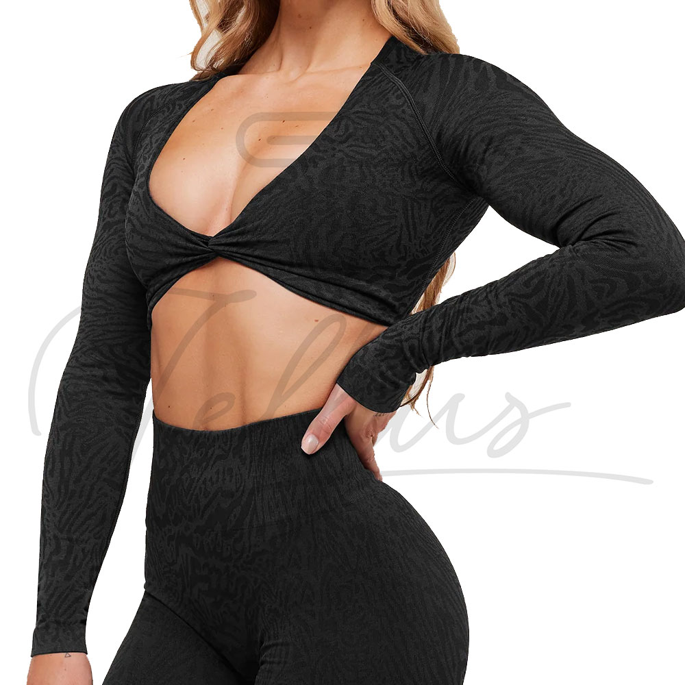 High Quality Eco-Friendly Formal Summer Women Crop Top Shirts Workout Fitness Canvas Breathable Quick Dry Spandex/Polyester Low