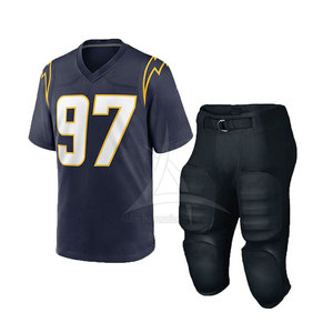 Dernier maillot de football américain, short 100% polyester respirant à séchage rapide pour l'entraînement, les matchs et les entraînements en plein air - Product Image 1