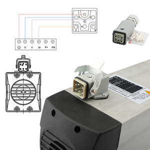 HYCNC ISO30 Atc Spindle Motor 9kw Air-cooled Three-Phase Woodworking HQD Spindle Motor - Product Image 6