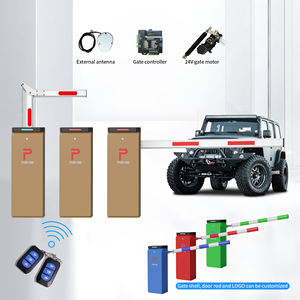 XGY su misura braccio barriera braccio di parcheggio braccio dritto durevole e recinzione di sicurezza stradale in acciaio zincato barriere automatiche in acciaio - Product Image 1