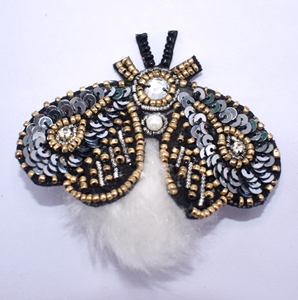 Proveedor al por mayor de parches de cuentas populares y de moda hechos a mano por Refratex India, fabricados en India, de alta calidad, para uso decorativo en cortinas, a bajo precio. - Product Image 4