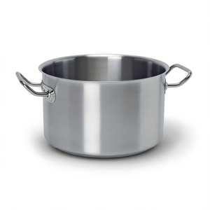 Casserole en acier inoxydable Ballarini Professional Series 9200 Satin Chrome 28 cm, ustensile de cuisine essentiel - Product Image 2