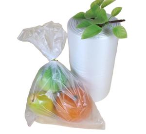 Fresh Durable Produce <b>Bag</b> on <b>Roll</b> with Hot Stamping Recyclable 100% LDPE for Optimal Storage Made in Vietnam ODM Factory Price - Product Image 1