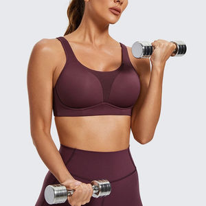 Sujetador Deportivo de Primera Calidad para Mujer, Logotipo Personalizado, Ajustable, Sin Costuras, para Gimnasio, Entrenamiento, Correr, Yoga, Logotipo Frontal, Conjuntos de Talla Grande para Chicas - Product Image 2