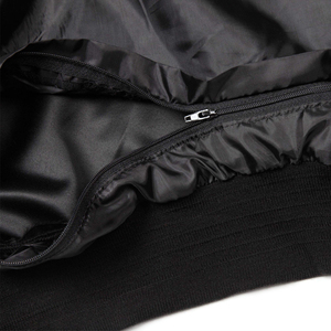 Veste bomber varsity à col montant, coupe-vent, respirante, avec capuche et revêtement personnalisé - Product Image 5