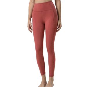 抗皱高品质女式瑜伽裤最新时尚轻便热销可调节价格弹力腰瑜伽裤 - Product Image 1