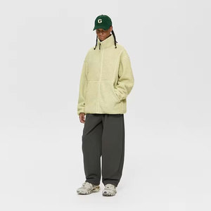 WHOLESALE CUSTOM ZIPUP <b>SHERPA</b> <b>HOODIES</b> UNISEX <b>HOODIES</b> WITH COMFORTABLE LINING WARM <b>SHERPA</b> <b>HOODIES</b> CUSTOMIZED EMBROIDERY - Product Image 3