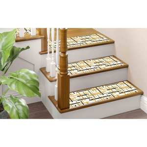 Geometric Kilim Design Printed Rug, Bohemian Ethic Pattern, Modern Gift Rug, Machine Washable, Anti-Slip,Goblen - Product Image 3