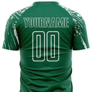 Kit de fútbol transpirable personalizado, servicio OEM, camisetas de fútbol personalizadas, conjuntos de uniformes de fútbol, camiseta de fútbol sublimada - Product Image 2