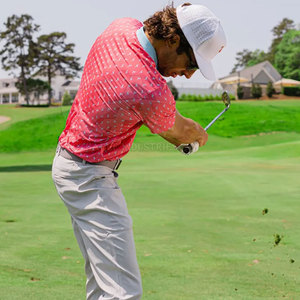 T-shirts polo de golf pour hommes de haute qualité en coton tissu respirant T-Shirt polo de golf en coton personnalisé pour hommes vente en gros - Product Image 4