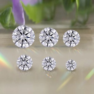 Diamante cultivado en laboratorio, talla brillante redonda, certificado IGI, 0.3ct 0.5ct, color DEF, claridad VVS1 VVS2 VS1, pulido, diamante HPHT. - Product Image 5