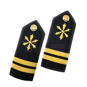 Los Más Vendidos: Hombreras de Tela Bordadas Personalizadas con Encaje, Estilo Uniforme, Precios de Fábrica al Por Mayor, Para Coser - Product Image 1