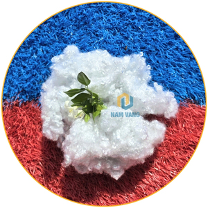 Fibra Corta de Poliéster Blanco Reciclado 6D 64mm HCS, Material de Relleno, Anti-Distorsión, Anti-Estático, Primera Calidad, PRECIO ECONÓMICO - Product Image 3