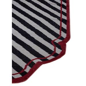 Alfombra Rectangular de Yute para Pasillo, Diseño Abstracto a Rayas, Tejido Plano en Gris y Negro, Estilo Alhambra, para Hogar y Dormitorios - Product Image 4