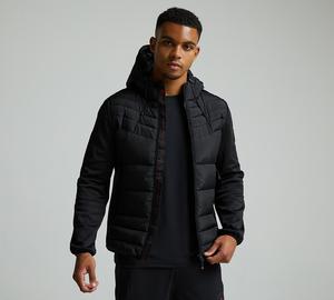 Chaqueta de Plumón con Capucha Impermeable Negra de Invierno 2026 de Alta Calidad para Hombre, Chaqueta de Hombre al por Mayor Personalizada - Product Image 2