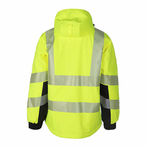 Suministro directo de fábrica, chaqueta de ropa de trabajo de invierno para hombres, ropa de abrigo de seguridad impermeable acolchada gruesa a prueba de viento - Product Image 2