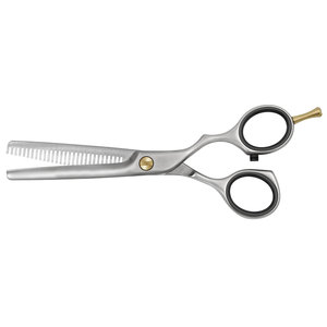 Phong Cách Mới Thư Giãn <span class=keywords><strong>5.5</strong></span> Inch Bù Đắp Ergonomic Thép Tóc Mỏng Kéo Sắc Nét Cho Texturizing Cắt Cắt Tỉa Cho Thợ Cắt Tóc tiệm - Product Image 5