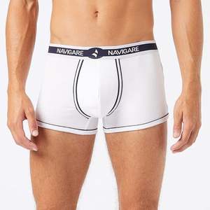 Paquete de 6 Bóxers de algodón elástico para hombre, suaves y transpirables, cómodos, Navigare - Product Image 5
