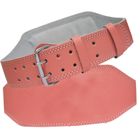 Ceinture de musculation robuste en cuir de vachette avec boucle de soutien dorsal pour la gym, l'entraînement physique et les séances de musculation intenses - Protection professionnelle