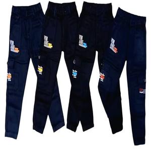 Pantalones vaqueros rectos para niños de otoño e invierno, Vaqueros informales ajustados de secado rápido, técnicas lavadas de invierno para Primavera al aire libre, carga OEM - Product Image 1