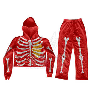 Estilo único Casual Wear Serigrafía Hombres Chándales A prueba de viento Ropa de calle Hombres Chándales - Product Image 1