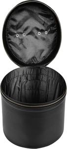 Masonic Regalia Large <b>Black</b> Fez Case Premium Protection Fabric type Leather Care instructions Dry Clean Only - Product Image 2